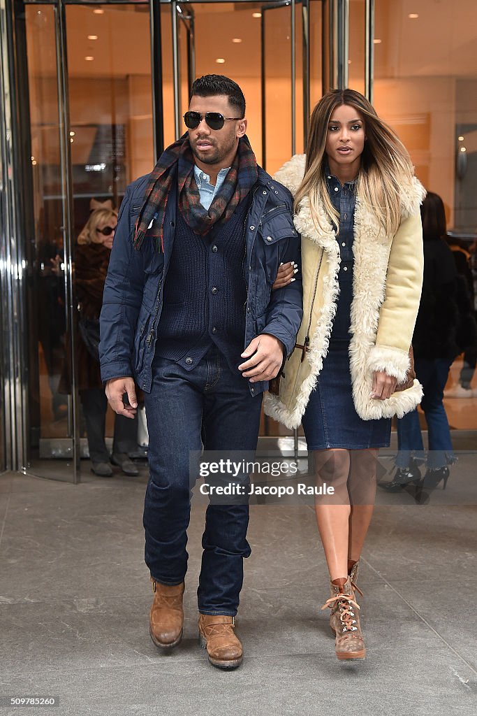 Celebrity Sightings in New York City - February 12, 2016