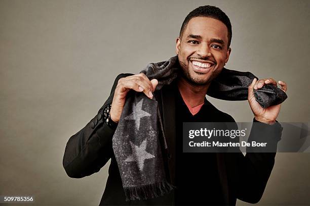 Larenz Tate of NBCUniversal's 'Game of Silence' poses in the Getty Images Portrait Studio at the 2016 Winter Television Critics Association press...