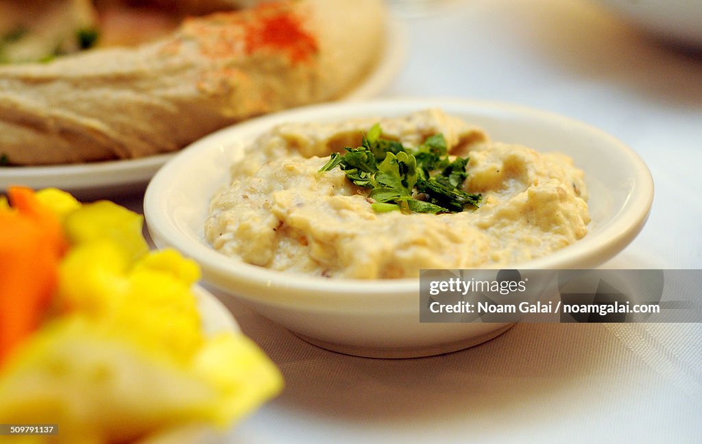 Baba ghanoush dip