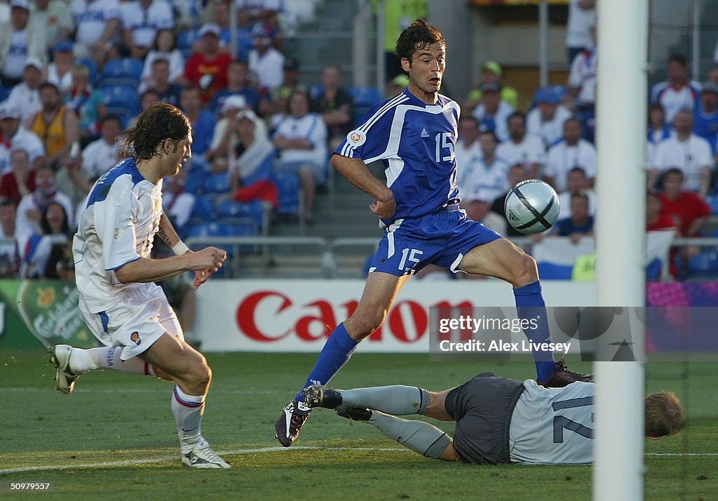 Euro 2004: Russia v Greece