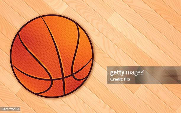 ilustraciones, imágenes clip art, dibujos animados e iconos de stock de fondo de baloncesto - cancha de baloncesto