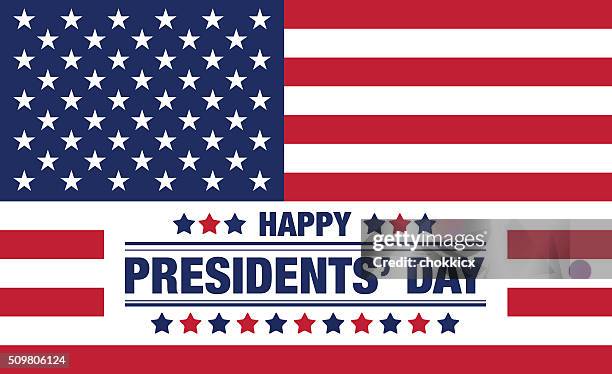 ilustraciones, imágenes clip art, dibujos animados e iconos de stock de feliz presidentes día - presidents day