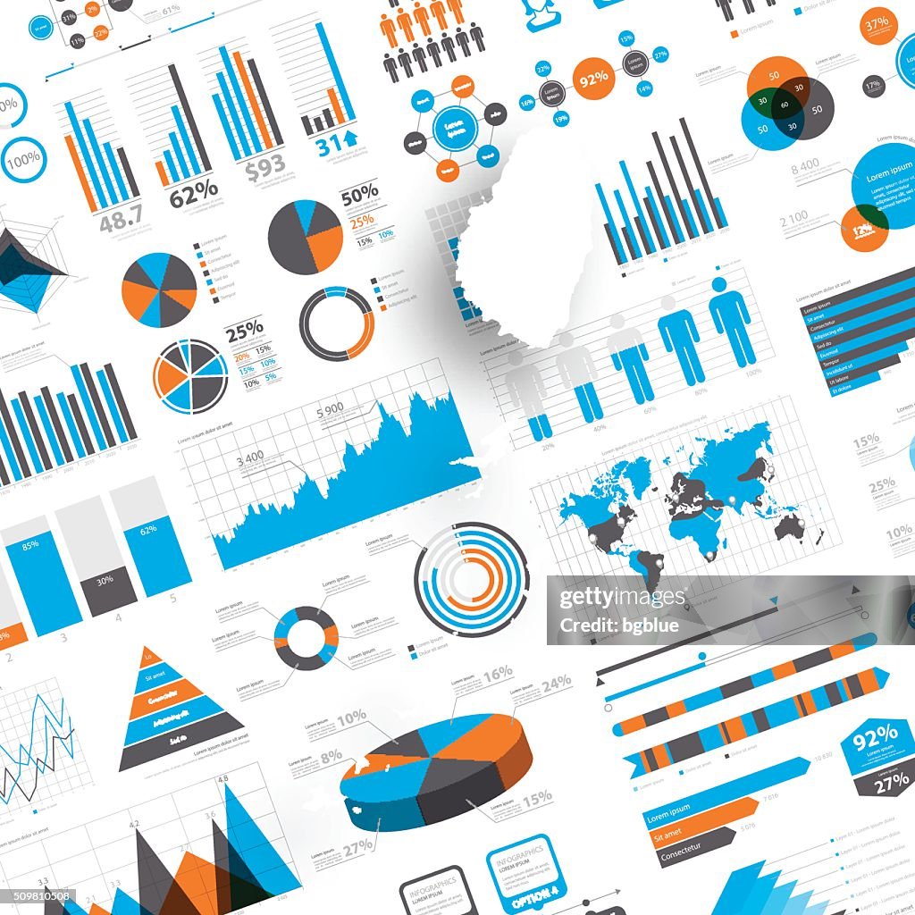 Saint Vincent and the Grenadines Map on Infographic Background