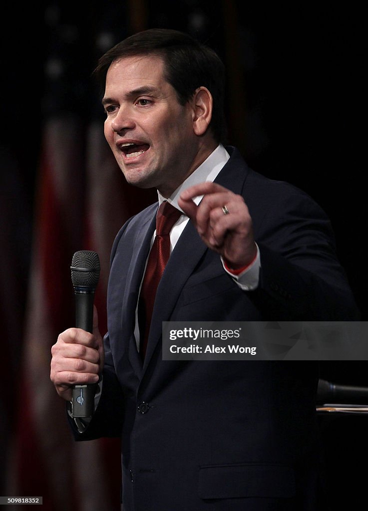 Republican Presidential Candidates Address Faith And Family Forum In S. Carolina