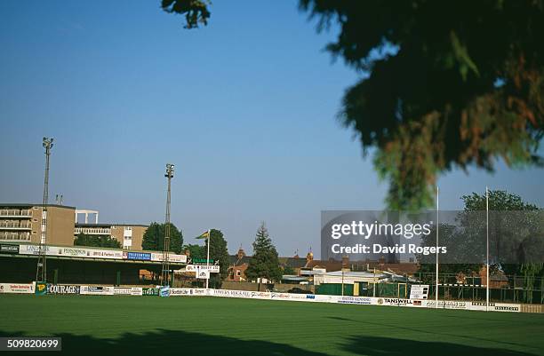 Franklin's Gardens, home of the Northampton Saints rugby union club, Northampton, England, 23rd July 1996.