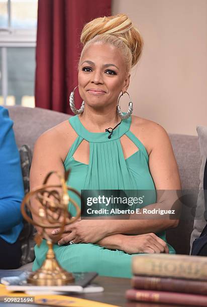 Actress Kim Fields attends Hallmark's Home and Family "Facts Of Life Reunion" at Universal Studios Backlot on February 12, 2016 in Universal City,...