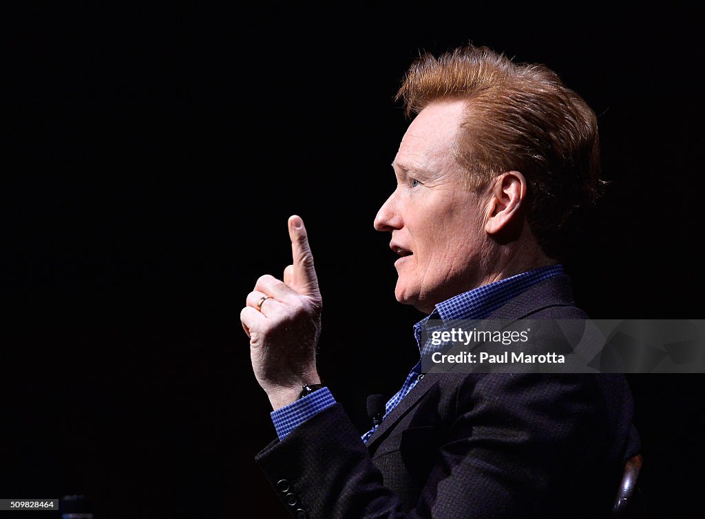 Conan O'Brien at Harvard University