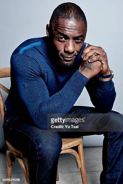 Idris Elba is photographed at the Toronto Film Festival for Variety on September 12, 2015 in Toronto, Ontario. Published Image.
