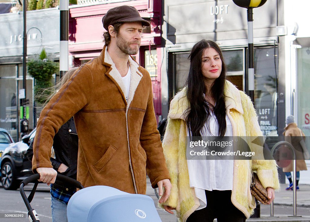 Howard Donald and wife Katie Halil Sighting -  February 09, 2016