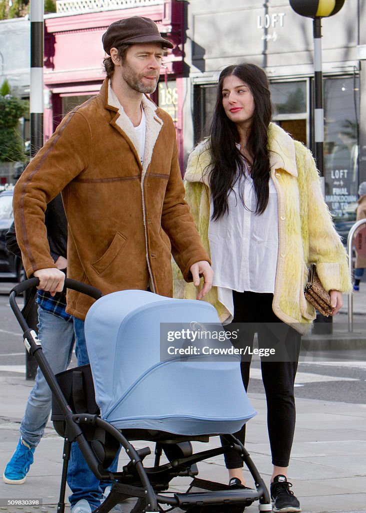 Howard Donald and wife Katie Halil Sighting -  February 09, 2016