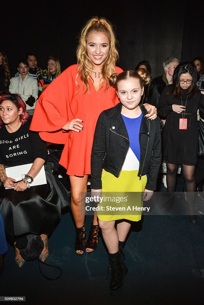 Milly - Front Row & Backstage - Fall 2016 New York Fashion Week