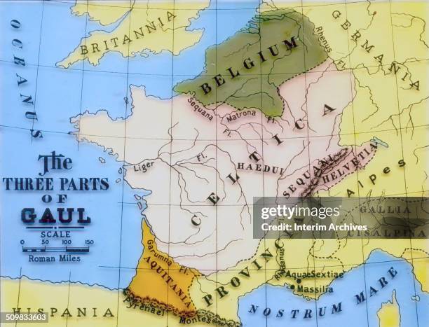Simple Gaul Map 234 Map Of Gaul Stock Photos, High-Res Pictures, and Images - Getty Images
