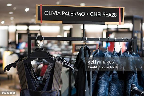 The new Olivia Palermo collection on display at Nordstrom Northpark on February 12, 2016 in Dallas, Texas.
