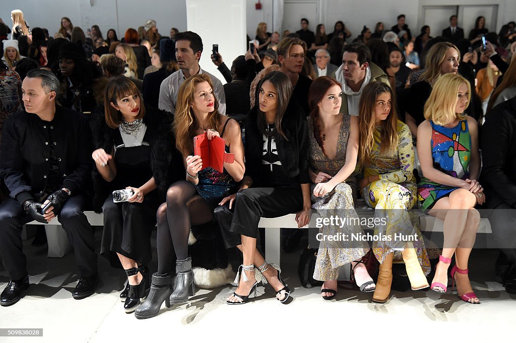 Nicole Miller - Front Row - Fall 2016 New York Fashion Week: The Shows