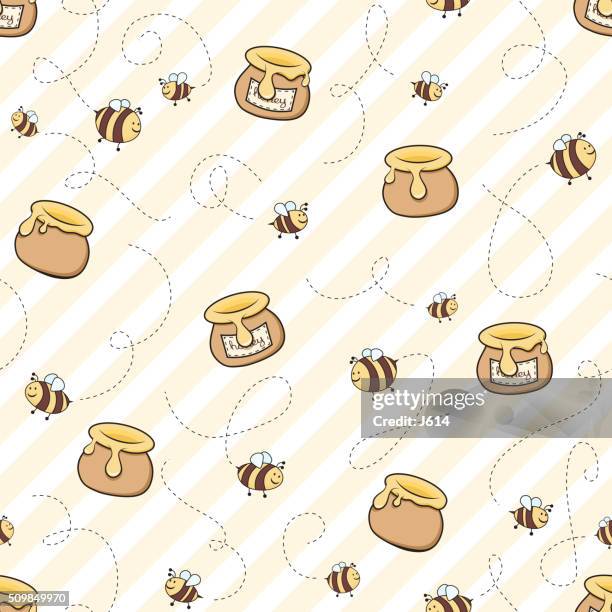 bildbanksillustrationer, clip art samt tecknat material och ikoner med honey and bees - animal markings