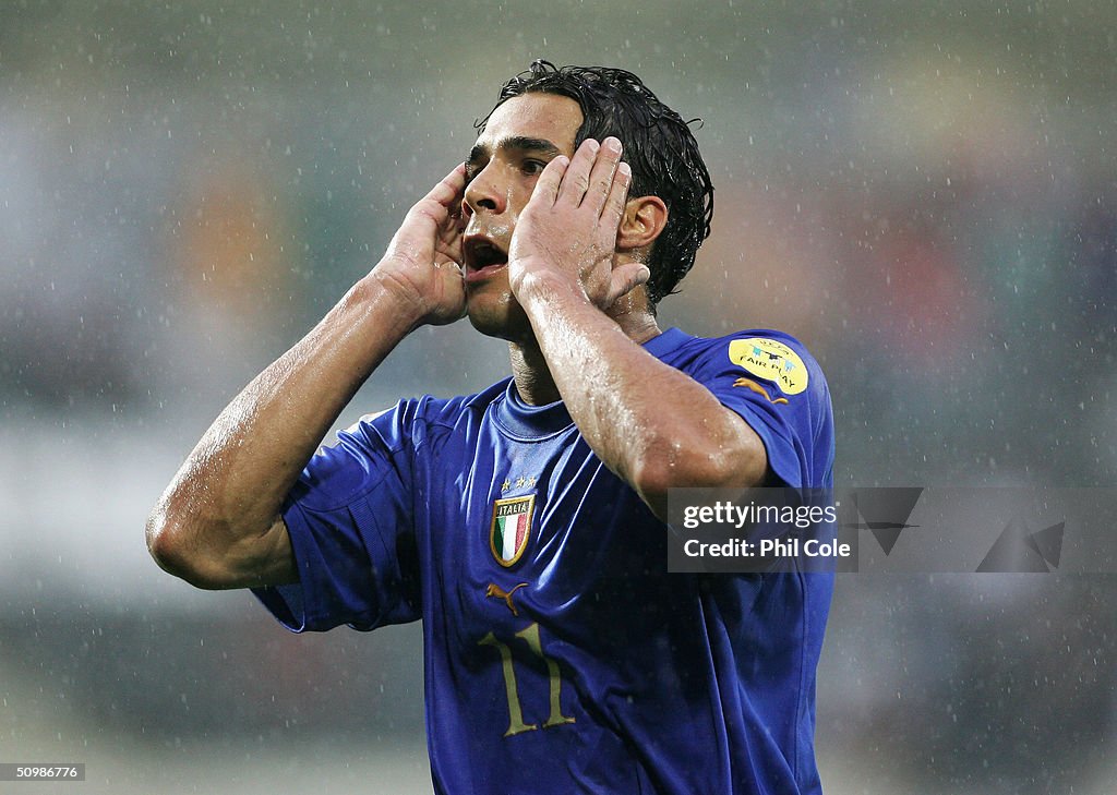 Euro 2004: Italy v Bulgaria