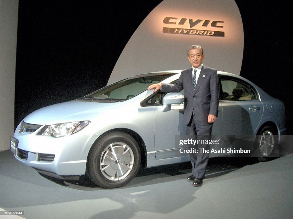 Honda Motor Co Unveils New 'Civic'