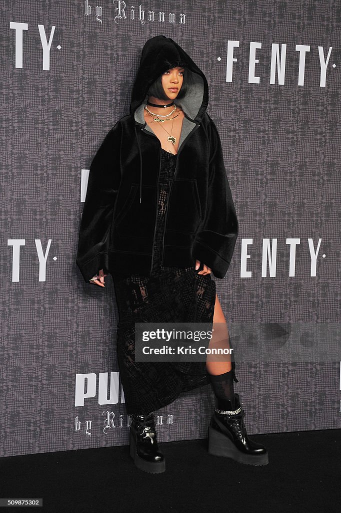 FENTY x PUMA by Rihanna - Arrivals - Fall 2016 New York Fashion Week