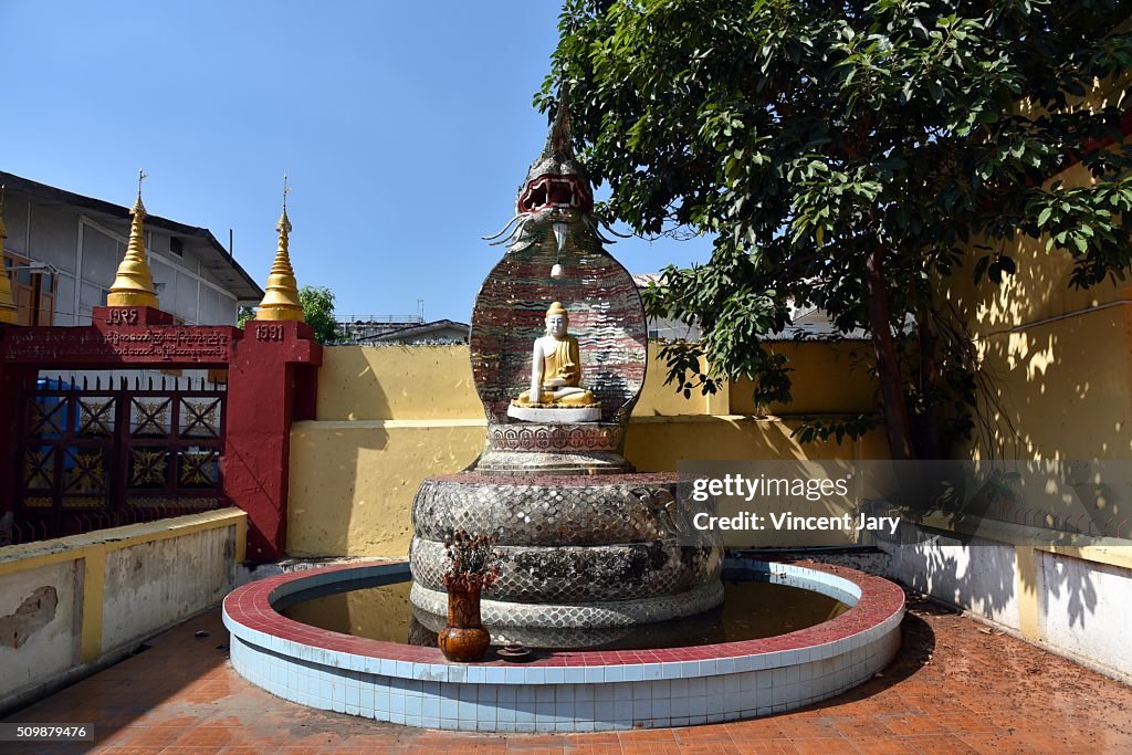 Mandalay buddhist temple myanmar