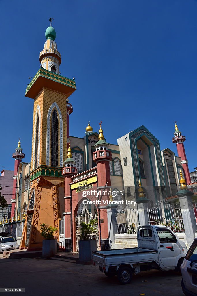 Joon Mosque at Mandalay city Myanmar