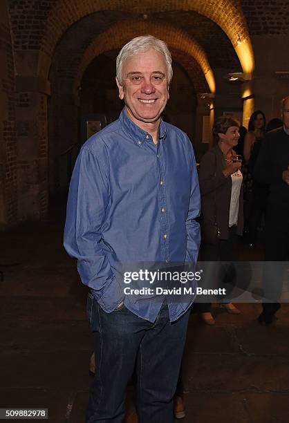 Michael Garner attends the press night after party of "Nell Gwynn" at The Crypt St Martins on February 12, 2016 in London, England.