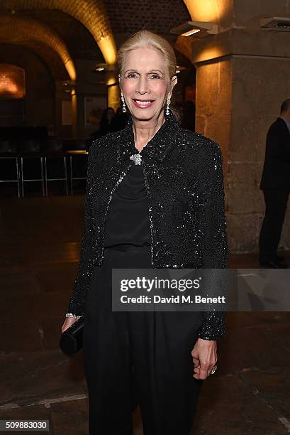 Lady Colin Campbell attends the press night after party of "Nell Gwynn" at The Crypt St Martins on February 12, 2016 in London, England.