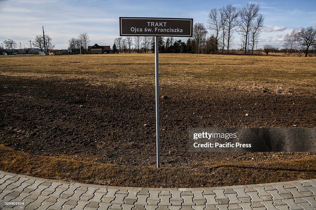 Brzegi, a village that will hold an open-air Holy Mass with...