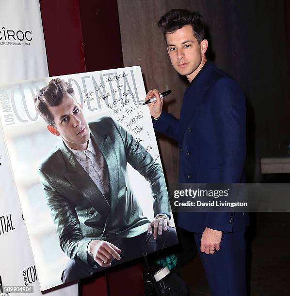 Howard Ronson 144 Los Angeles Confidential Celebrates Grammy Issue Cover Star And ...