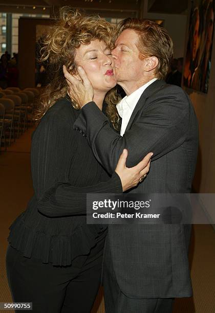 Make Up Artist Naomi Donne and Actor Eric Stoltz attend the New York Women of Film and Television 5th Annual Designing Hollywood Gala June 23, 2004...