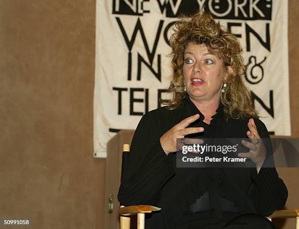 Make Up Artist Naomi Donne attends the New York Women of Film and Television 5th Annual Designing Hollywood Gala June 23, 2004 in New York City.