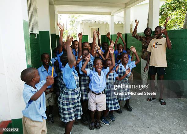 Kim Collins, 100m sprinter of St Kitts and Nevis and Olympic contender for Athens at home on April 21, 2004 in Frigate Bay, St.Kitts and Nevis.