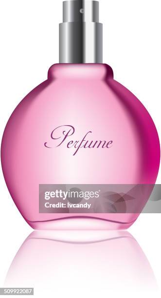 perfume - spraying perfume stock illustrations