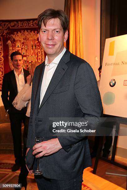 Lars Hinrichs, founder of Xing during the Bunte and BMW Festival Night 2016 during the 66th Berlinale International Film Festival Berlin on February...