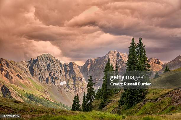red mountain pass, colorado - san juan mountains stock pictures, royalty-free photos & images