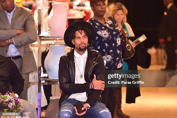 Josiah Bell attends Macy's Celebrates Black History Month "In Conversation" at Macy's Lenox Square on February 12, 2016 in Atlanta, Georgia.