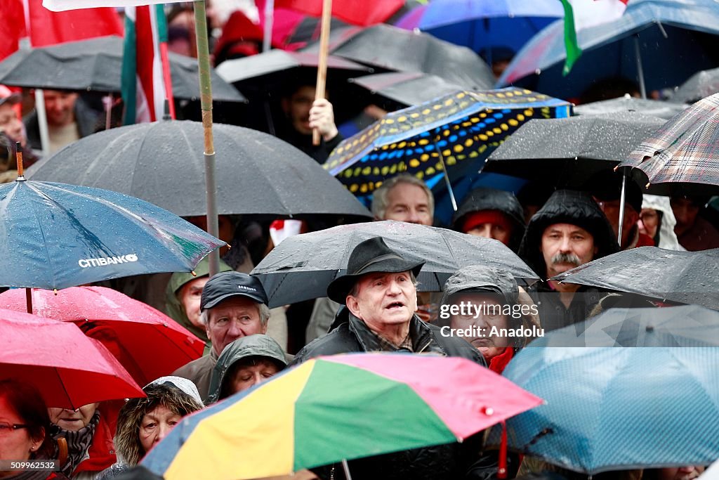 Protest in Hungary