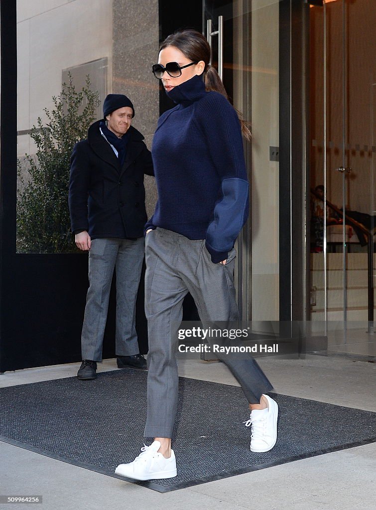 Celebrity Sightings in New York City - February 13, 2016