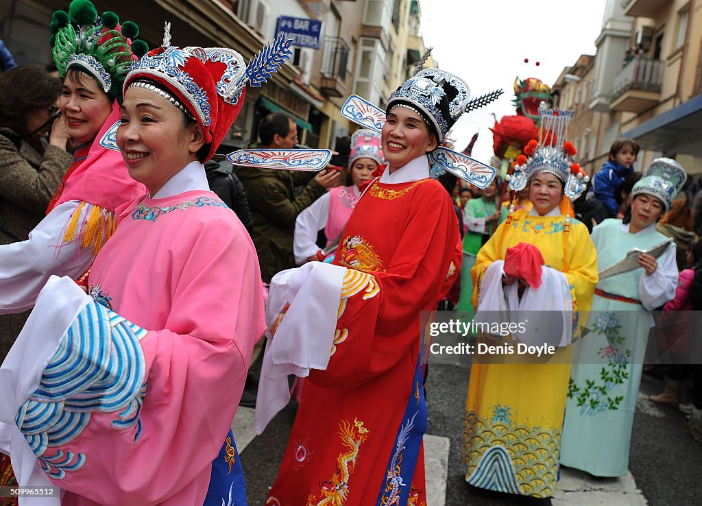 Madrid Celebrates The Chinese New Year