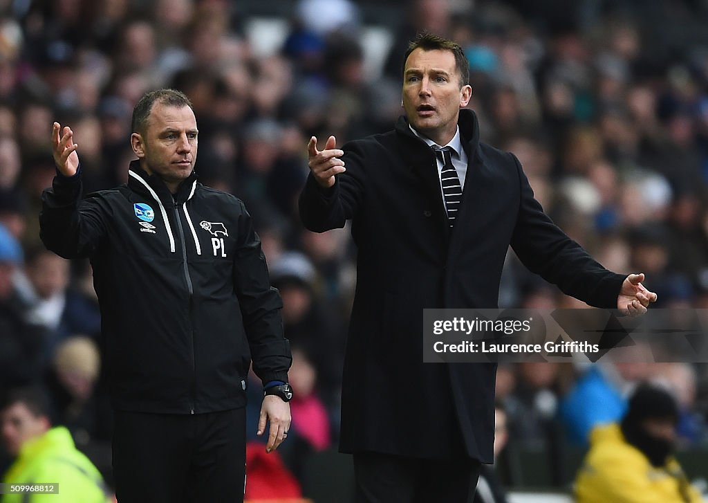 Derby County v Milton Keynes Dons - Sky Bet Championship