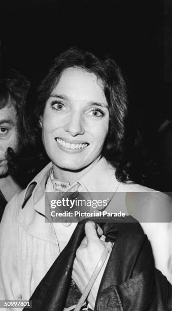 Margaret Trudeau, estranged wife of Canadian Prime Minister Pierre Trudeau, in London, circa 1978.