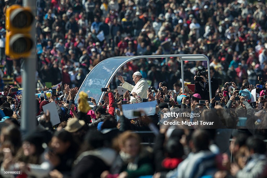 Pope Francis Visits Mexico - Day 1