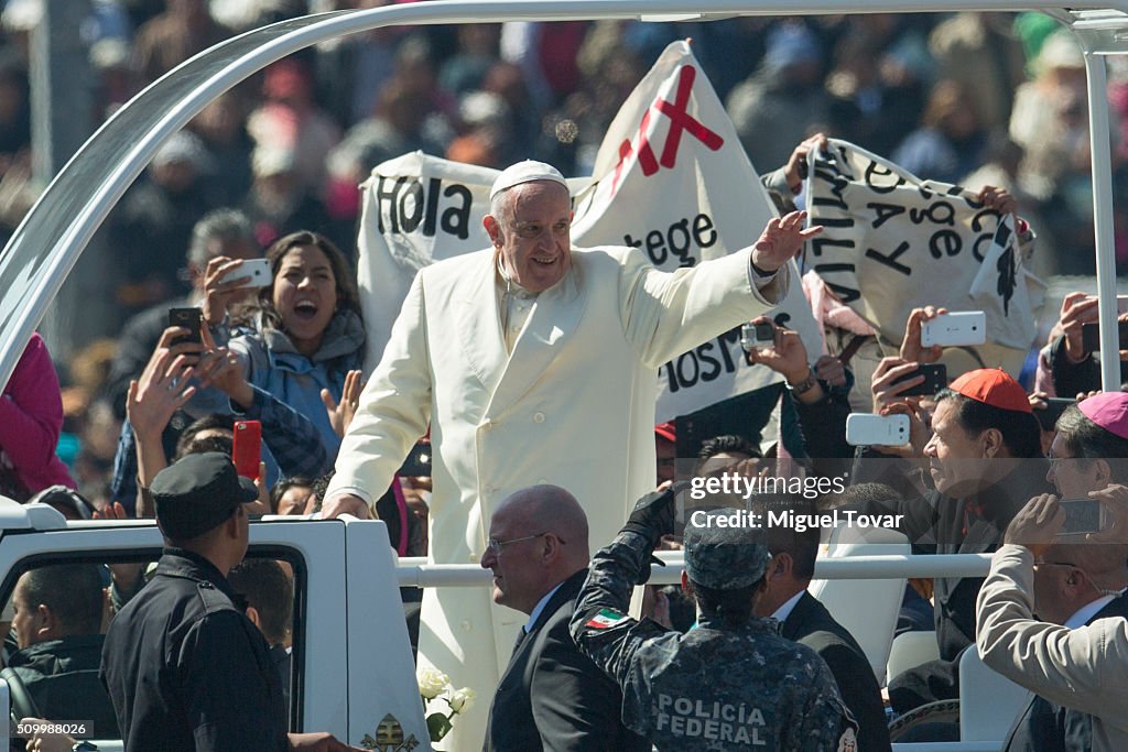 Pope Francis Visits Mexico - Day 1