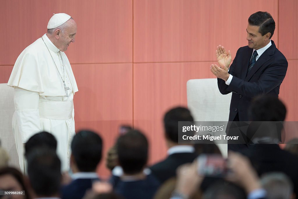 Pope Francis Visits Mexico - Day 1