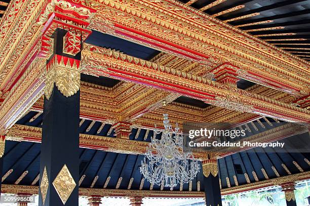 indonesia: royal sultan palace in yogyakarta - yogyakarta stock pictures, royalty-free photos & images