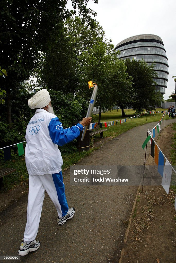 Olympic Torch Relay, Day 22