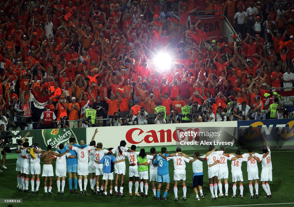 Euro 2004: Sweden v Holland