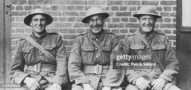 Smiling Soldiers, France.