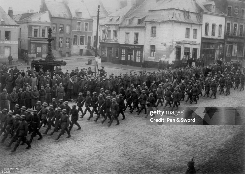 German Soldiers on Parade