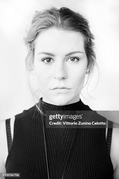 Tihana Lazovic poses for the Shooting Stars 2016 portrait session in cooperation with L'Oreal during the 66th Berlinale International Film Festival...