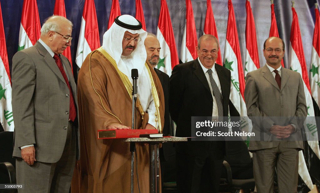 U.S. Hands Over Sovereignty To Iraqi Interim Government In Baghdad